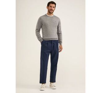 FAÇONNABLE mens grey essential sweatshirt